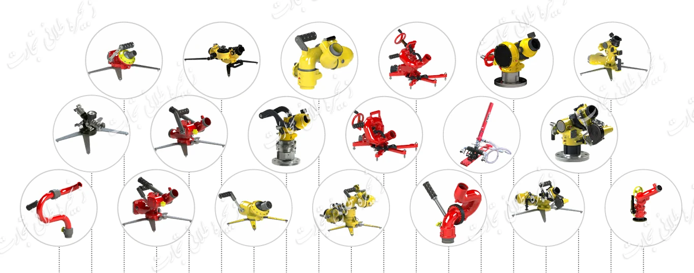 انواع مانیتورهای آتش نشانی  POK 